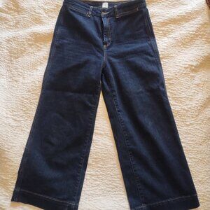 Gap Wide Leg Crop Denim